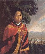 Portrait of King Kamehameha III of Hawaii